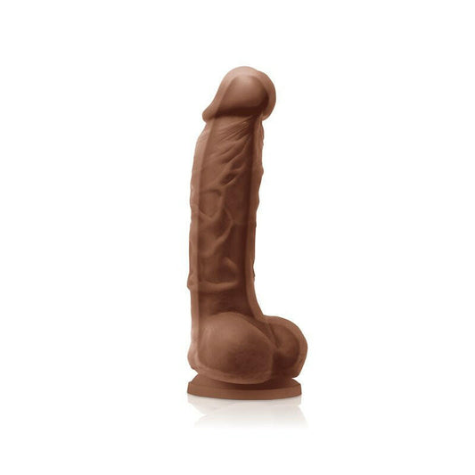 Colours - Dual Density - 5" Dildo - Brown - TemptationsnsnoveltiesTemptationsNSN-0403-12