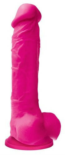 Colours Pleasures - 8" Dildo - Pink - TemptationsnsnoveltiesTemptationsNSN0405-24