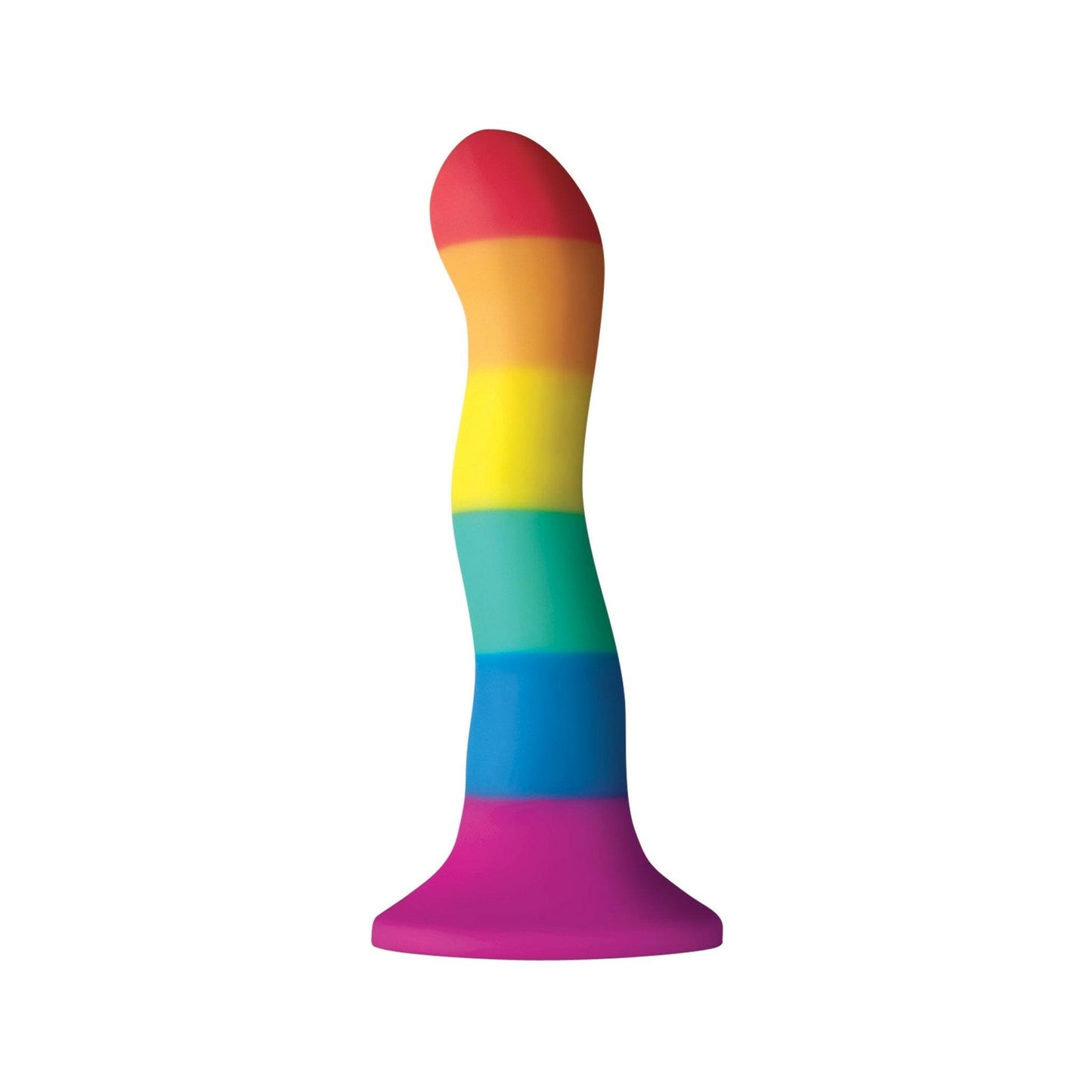 Colours - Wave - Pride Edition - 6" Dildo - Rainbow - TemptationsnsnoveltiesTemptationsNSN0408-07