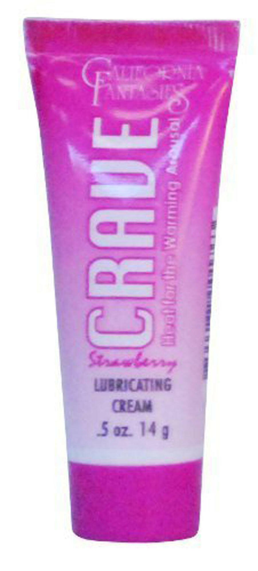 Crave Warming Lubricanting Cream Strawberry Flavored 0.5 Oz Tube - TemptationsCalifornia FantasiesTemptationsCF-CRH-BE