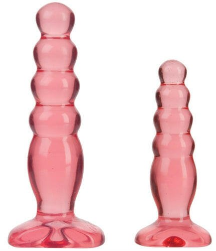 Crystal Jellies Anal Delight Trainer Kit - Pink - TemptationsDoc JohnsonTemptationsDJ0283-10