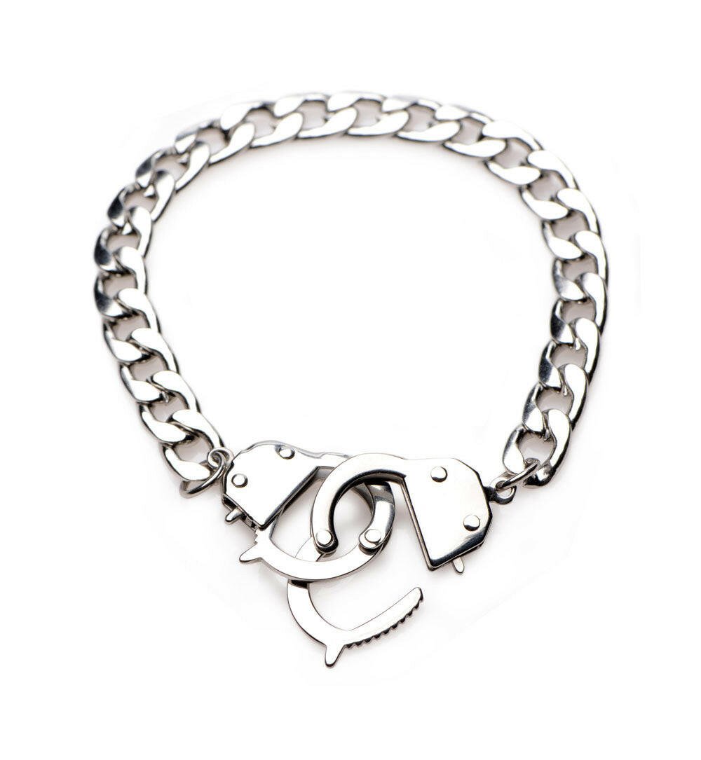 Cuff Him Handcuff Bracelet - TemptationsXR Brands Master SeriesTemptationsMS-AG217