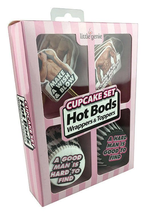 Cupcake Set - Hot Bods Wrappers & Toppers - TemptationsHoliday Blowout SaleTemptationsLG-NV054