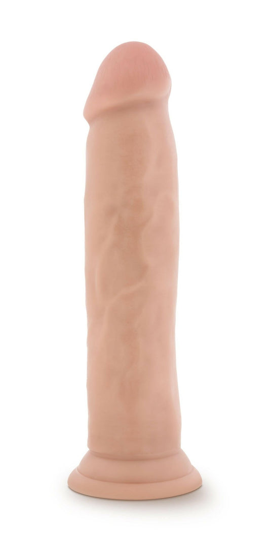 Dr. Skin Silicone - Dr. Henry - 9 Inch Dildo With Suction Cup - Vanilla - TemptationsSale SpecialsTemptationsBL-27953