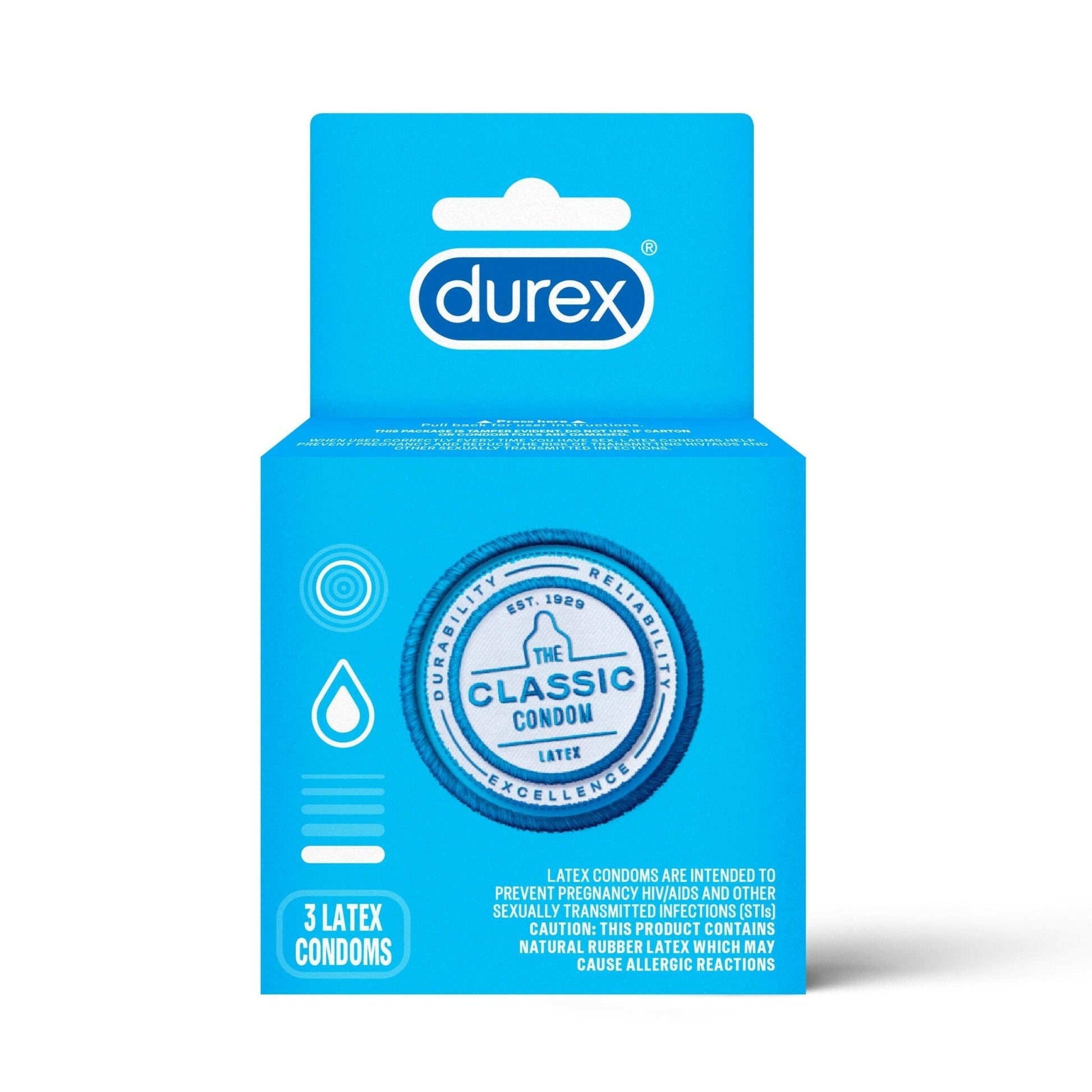 Durex Classic - 3 Pack - TemptationsHoliday Blowout SaleTemptationsPM30045