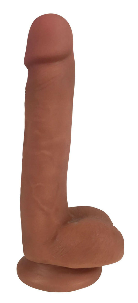 Easy Riders 7" Slim Dong With Balls - Caramel - TemptationsCurve ToysTemptationsCN-18-0915-12