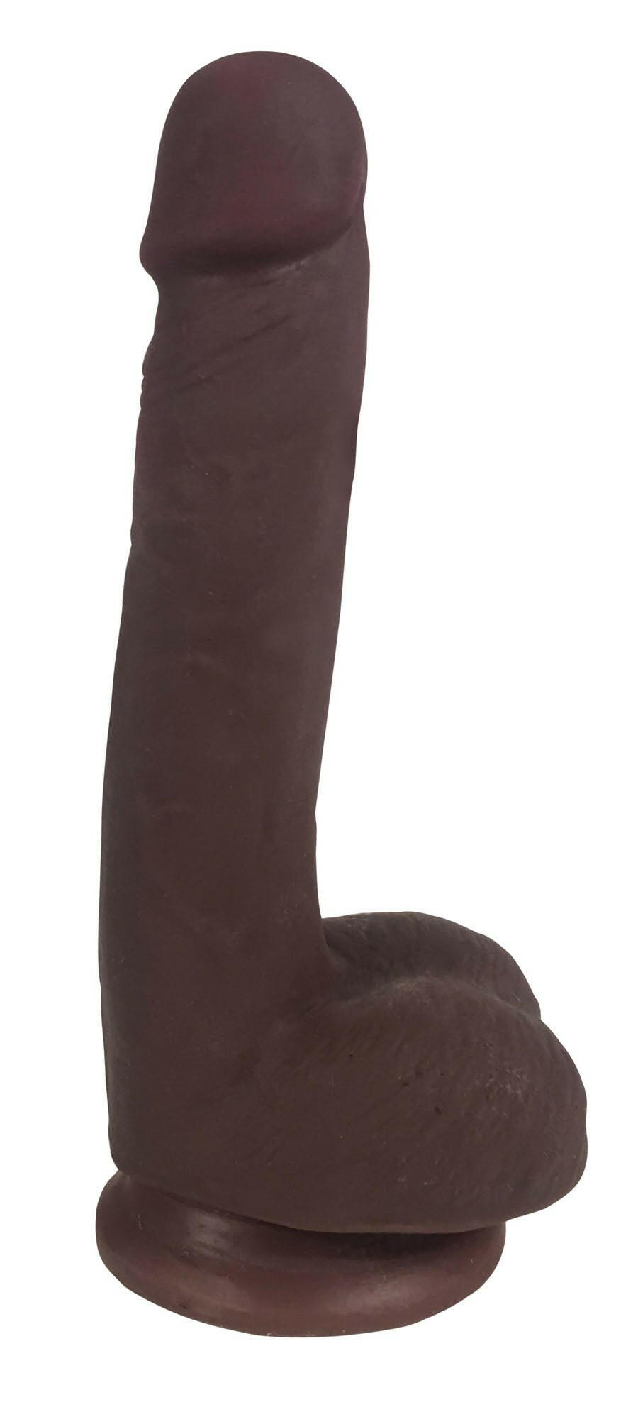 Easy Riders 7" Slim Dong With Balls - Chocolate - TemptationsCurve ToysTemptationsCN-18-0914-11