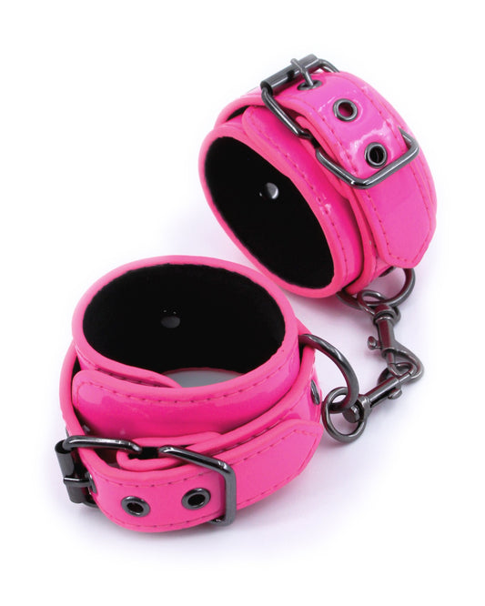 Electra Play Things - Wrist Cuffs - Pink - TemptationsnsnoveltiesTemptationsNSN-1310-24