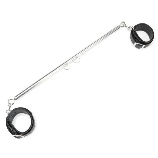 Expandable Spreader Bar Set 35 Inches - 47 Inches With Detachable Leatherette Cuffs - TemptationsLux FetishTemptationsEL-LF1000