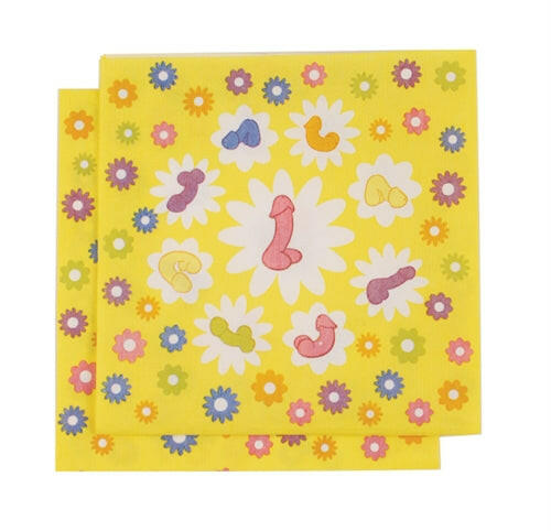 Super Fun Penis Party Napkins - 8 Count CP-354