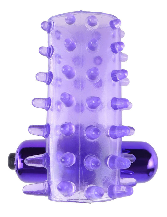 Fantasy C-Ringz Vibrating Super Sleeve Purple - TemptationsPipedreamTemptationsPD5864-12