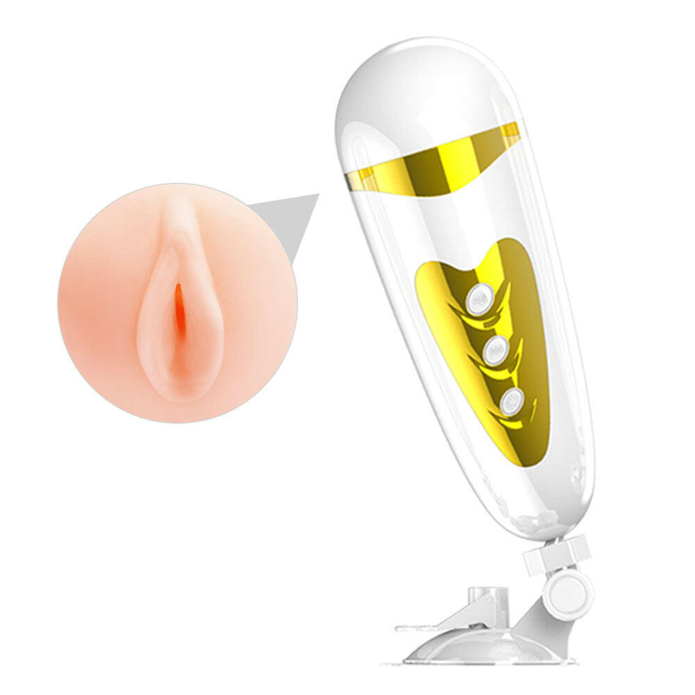 Pretty Love Sally - Vagina - White/ Gold BM-00900T50