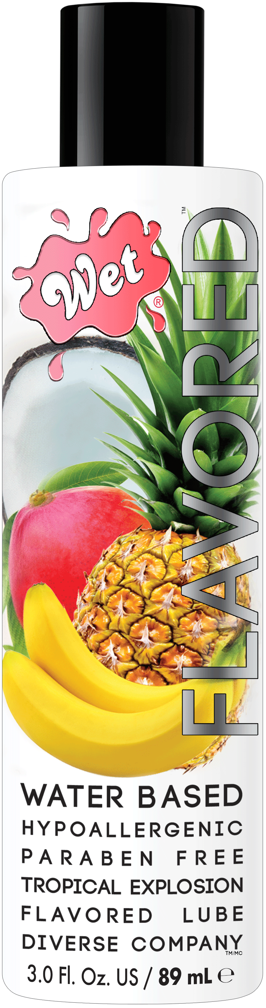 Wet Flavored Tropical Explosion - 3 Fl Oz WT21518