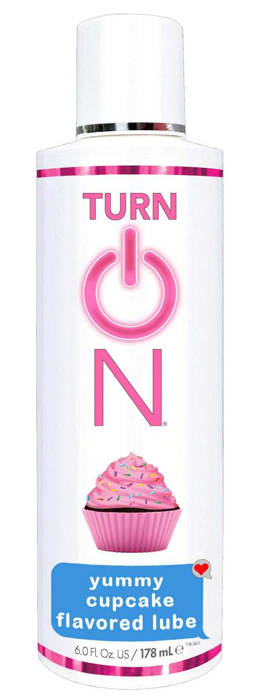 Turn on Yummy Cupcake Flavored Lube - 6 Fl. Oz. WT56612